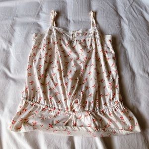 Floral Spaghetti strap top